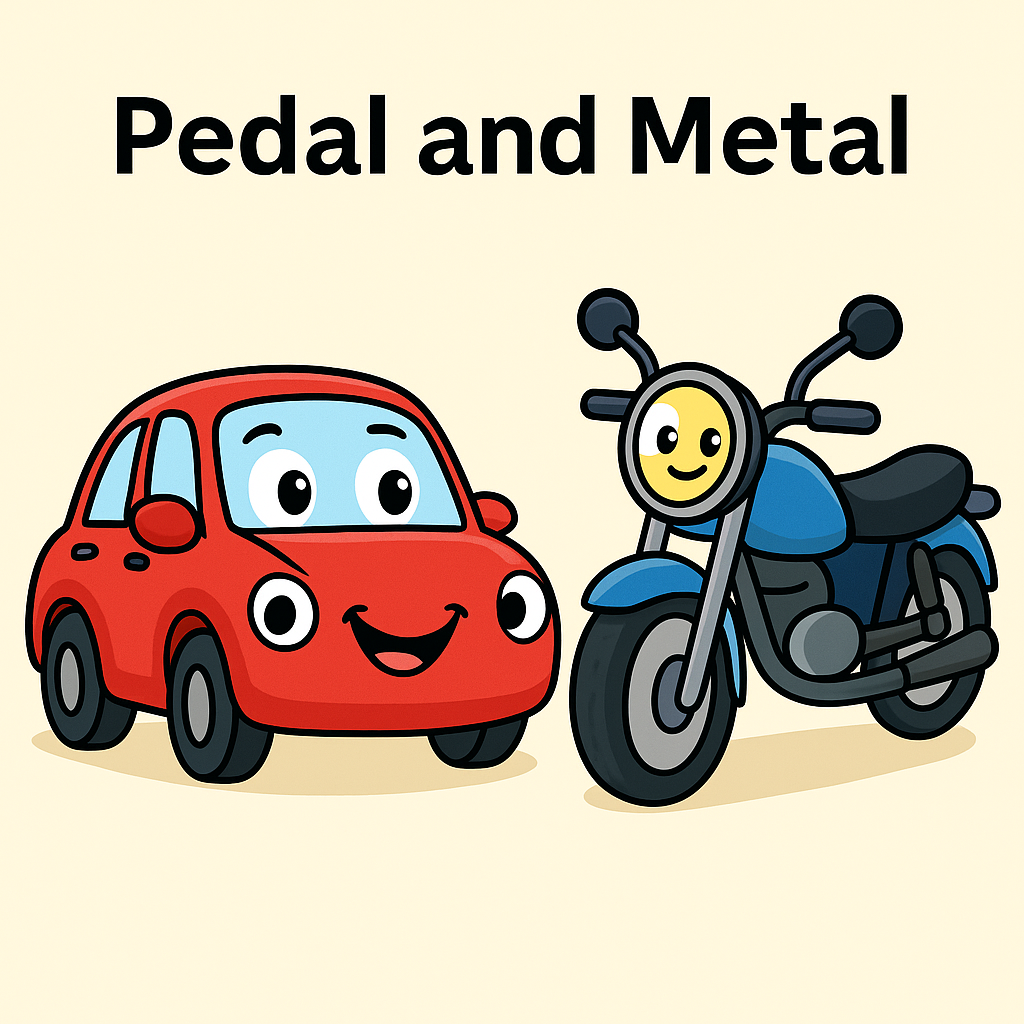Pedal and Metal characters